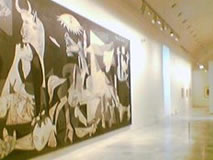 Guernica pintura de guerra. Fotograma